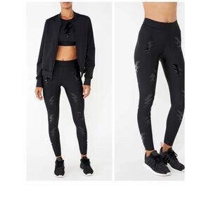 Ultracor Bolt Black Lux Ultra High Legging MED